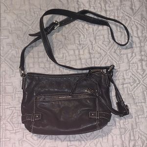 Michael Kota black over the shoulder bag